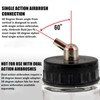 GeneX Airbrush, Painted Airbrush, Double Action, 0.03 inch (0.8 mm),