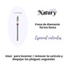 Natury Nails Set of 3 2.3mm Diamond Nail Drill Bits