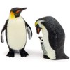 Polar Animal Toy Figurines Set, Includes Polar Bear Family &