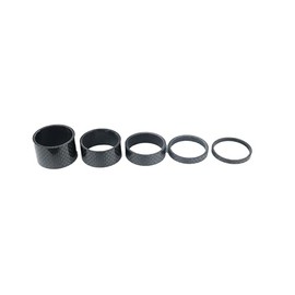 Akkerds Headset Spacer Headset Spacer Full Carbon 3K Polished Mouth 28.6mm Stem Spacer Bicycle Column Spacer Washer 2mm 3mm 5mm 10mm Suitable for Road Bike Mountain Bike Stem Spacer