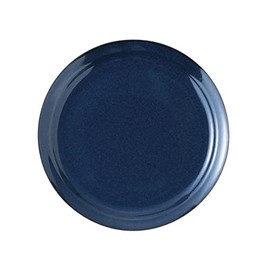 TAMAKI T-942109 Plate L, Hinata Navy, Diameter 6.3 x Height 0.7 inches (16.1 x 1.8 cm), Microwave and Dishwasher Safe