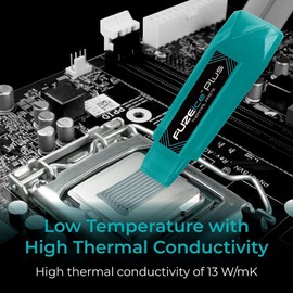 Iceberg Thermal FUZEIce Plus High Performance Thermal Paste with 2-in-1 Spatula CPU GPU Heatsink Paste 13W/mK 3.5g