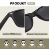 wearPro Sunglasses Men's Unisex Polarised Women's Rectangular Sunglasses Men Glasses