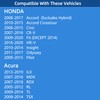 Gas cap With 2 Seals for Honda Accord Civic Crv