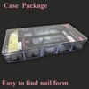 120PCS/Case Dual Forms Nail Mold 12 Size With Scale Gift