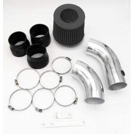 Performance Cold Air Intake System Kit Compatible For 1996-2001 Bravada 4.3L V6 1997-2000 Hombre 4.3L V6 (Black)