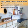 12 Inch Folding Shelf Brackets Heavy Duty Wall Mounted Collapsible