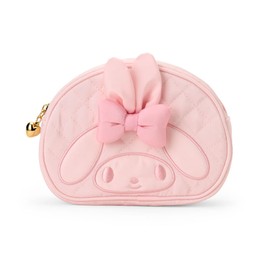 Sanrio 302481 My Melody Pouch (Spring Rabbit) Accessory Case, Makeup Pouch with Inner Pocket