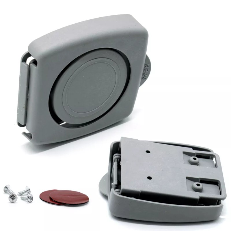 Xukey US Gray Folding Beverage Drink Cup Bottle Holder Mount