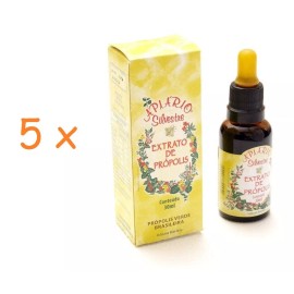 APIARIO SILVESTRE Propolis Extract  Brazilian  Green APIARIO 5 bottles x 30 mL