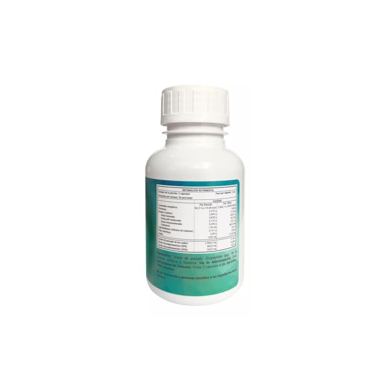 Omega 3 1000 mg | 120 Cápsulas Blandas | Aceite