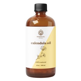“Aceite de Caléndula Aceite Transportador Premium | Nutritivo para la Piel, Rostro, Cuerpo, Revitalización del Cabello | Hydrat