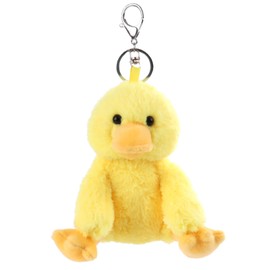 Apricot Lamb Cute Toys Plush Yellow Duck Stuffed Animal Soft Keychain for Kids Bag, Purse, Backpack, Handbag (6 Inches)