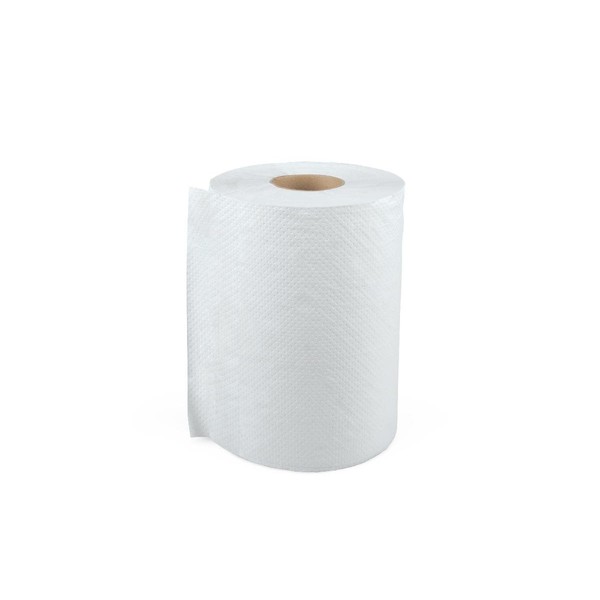 Medline NON26872 Standard White Paper Towels, 10" x 800' (Pack of 6)