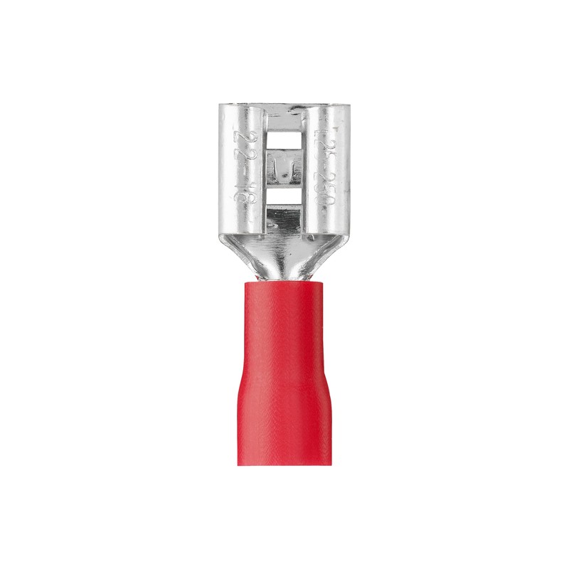 Debflex 711042 Clips, 10 Preset Insulated 2.5" x 0.3" Red