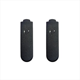 MONICONA Walkie Talkie Earphone Jack Side Dust Cover for Motorola R2 Two Way Radios (Pack of 2)