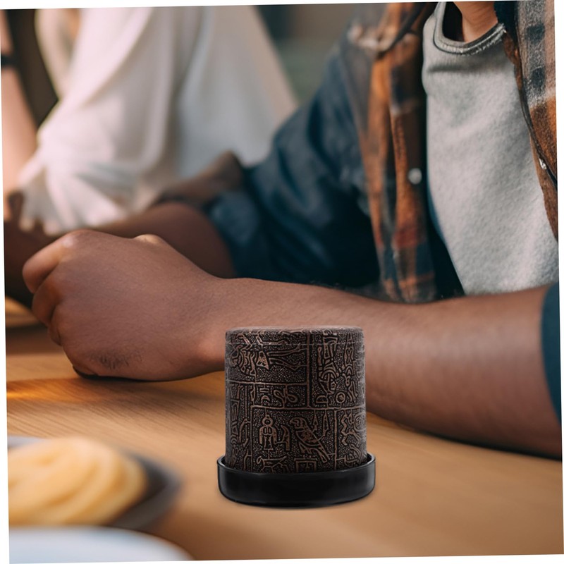 SUPVOX 1 Set Plastic Dice Cup with Dice Compact and