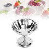 Stainless Steel Ice Cream Bowl, Pudding Cups, Sundae Trifle Bowl