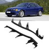 1 Pair Car Headlight Cover Gasket 63128384490 Strong Sealing Black