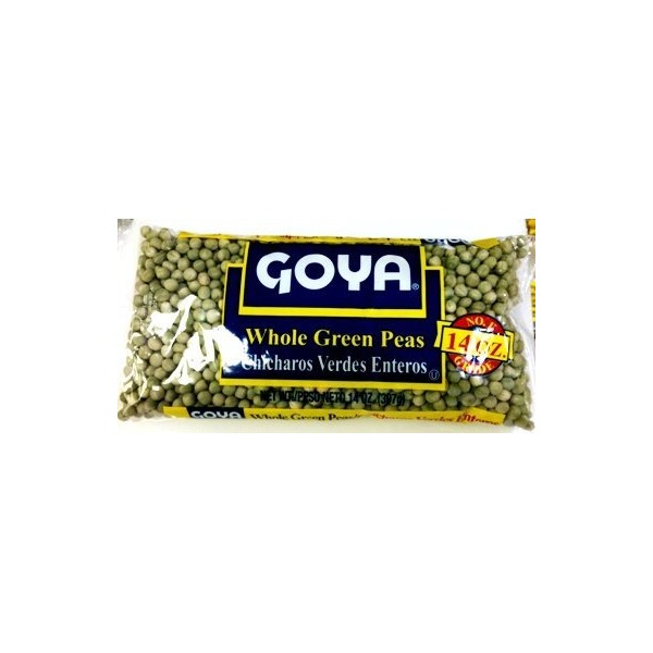 Goya Whole Green Peas 14 Oz Chicharos Verdes Enteros (2 bags 14oz each)