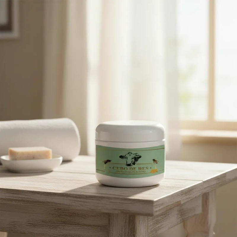 Cebo De Res Crema Para El Rostro 32 G