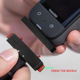 for Insta360 X5/X3/Ace Pro 2/Ace Pro Magnetic Quick Release Mount - 360° Invisible Aluminum Alloy Adapter