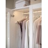 I-K-E-A KOMPLEMENT PAX Wardrobe Clothes Rail, White Closet Rod Hanging