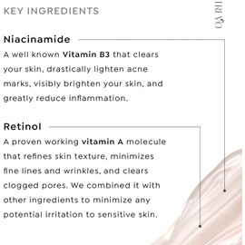Crema de noche reafirmante e hidratante con péptidos - Crema facial antienvejecimiento avanzada - Hidratante facial - Péptidos, retinol y vitamina B3 - Reduce líneas finas, antiinflamación - 50