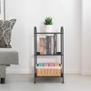 MAX Houser Storage Rack with Shelf,Industrial Style Extendable Plant Stand,