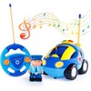 Remote Control Car for Toddlers with Sound and Light, RC