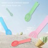 ZelongChen 5Pcs Ergonomic Handle Hamster Sand Scoop Plastic Hamster Poop