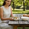 2you 50 x Bagasse Bowls - Disposable Paper Food Bowls