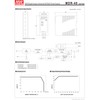 MW Mean Well MDR-40-12 12V 3.33A 40W Single Output Industrial