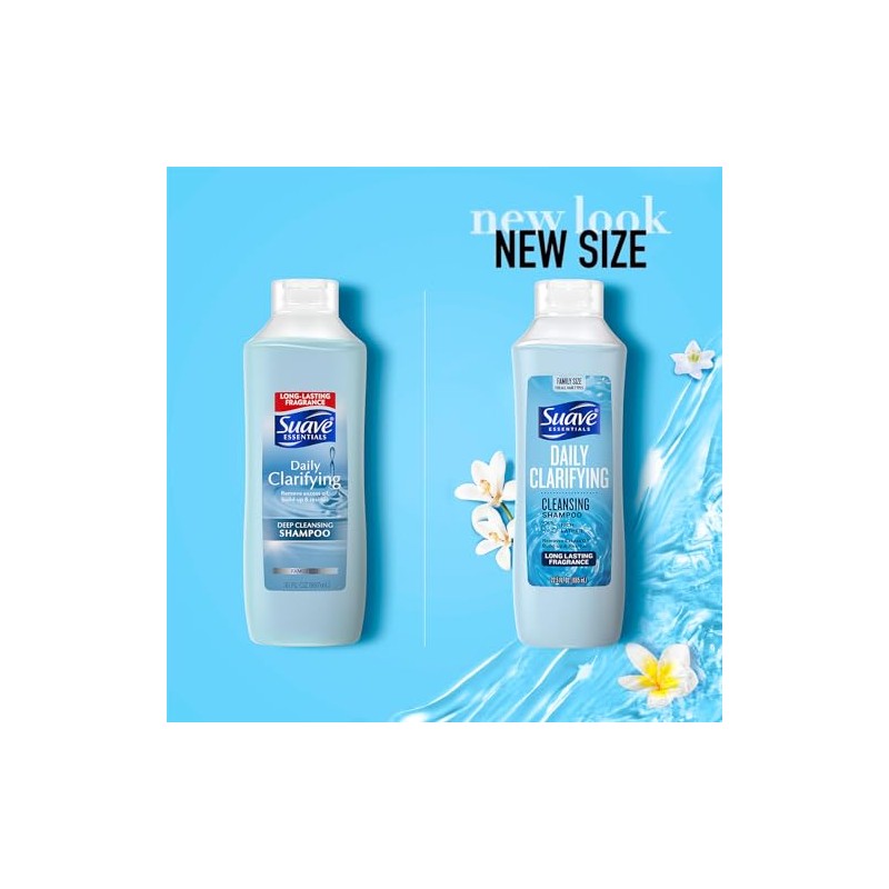 Suave Naturals Daily Clarifying Shampoo 22.5 oz