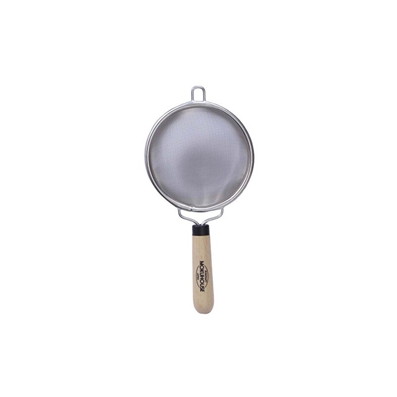 Suncraft Mokuhouse BM-217 Tea Strainer, Made in Japan, Natural Wood