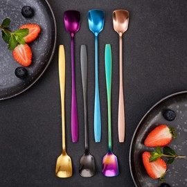 GRÄWE Königstein Series Ice Cream Spoons Long Stainless Steel Set of 6