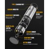 [Upgraded 66g Large Capacity] Electric Salt and Pepper Grinder Set