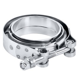 EVIL ENERGY 3.5 Inch V Band Clamp with Flange Male Female Stainless Steel