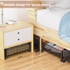 Innotic Under Bed Storage with Wheels, Tool-free Assembly Under Bed