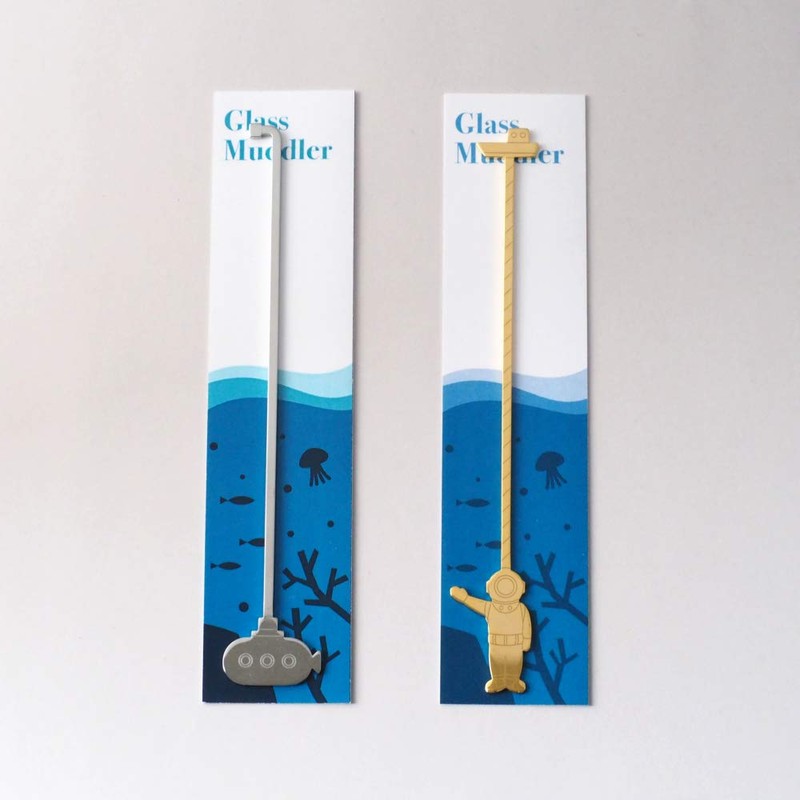 Takakuwa Metal Muddler Silver Diver 900817