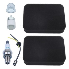Adefol 502844401 150BT Air Filter for Husqvarna 150BT 350BT 560BTS 350BF 150BF 560BFS Red Max EBZ5100 EBZ650 Backpack Blower with Fuel Line Primer Bulb Spark Plug Tune Up Kit