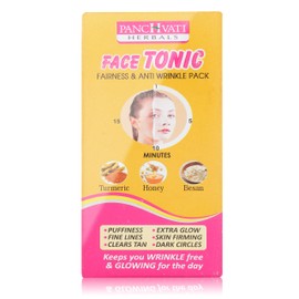 Panchvati Herbals Face Tonic Fairness & Anti Wrinkle Pack 30 GM, Pack of - 2