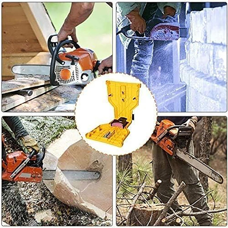 Libiyi Portable Chainsaw Sharpener for 14, 16, 18, 20 Inch