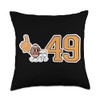Retro Football Player Apparel Retro Orange Foam Finger Football Player