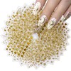30 Sheets Star Nail Sticker Gold Star Moon Nail Art