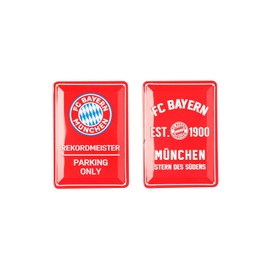 FC Bayern München Metal Sign Set of 2