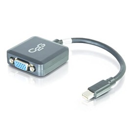 C2G 20cm Mini DisplayPort Male to VGA Female Adapter Converter - Black