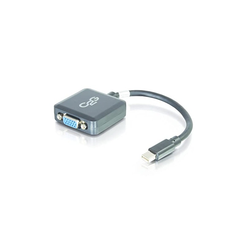 C2G 20cm Mini DisplayPort Male to VGA Female Adapter Converter