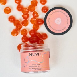 Nuvi+ Gomitas Multivitamínicas P/ Mujer Sin Azúcar, Veganas Cereza Acai
