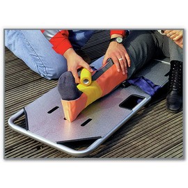 Universal Aluminum Rolled Emergency Splint and 2 Self-Adherent Cohesive Tape Rolls - Ideal Wrap for Sports, First Aid, Pets (Pink)